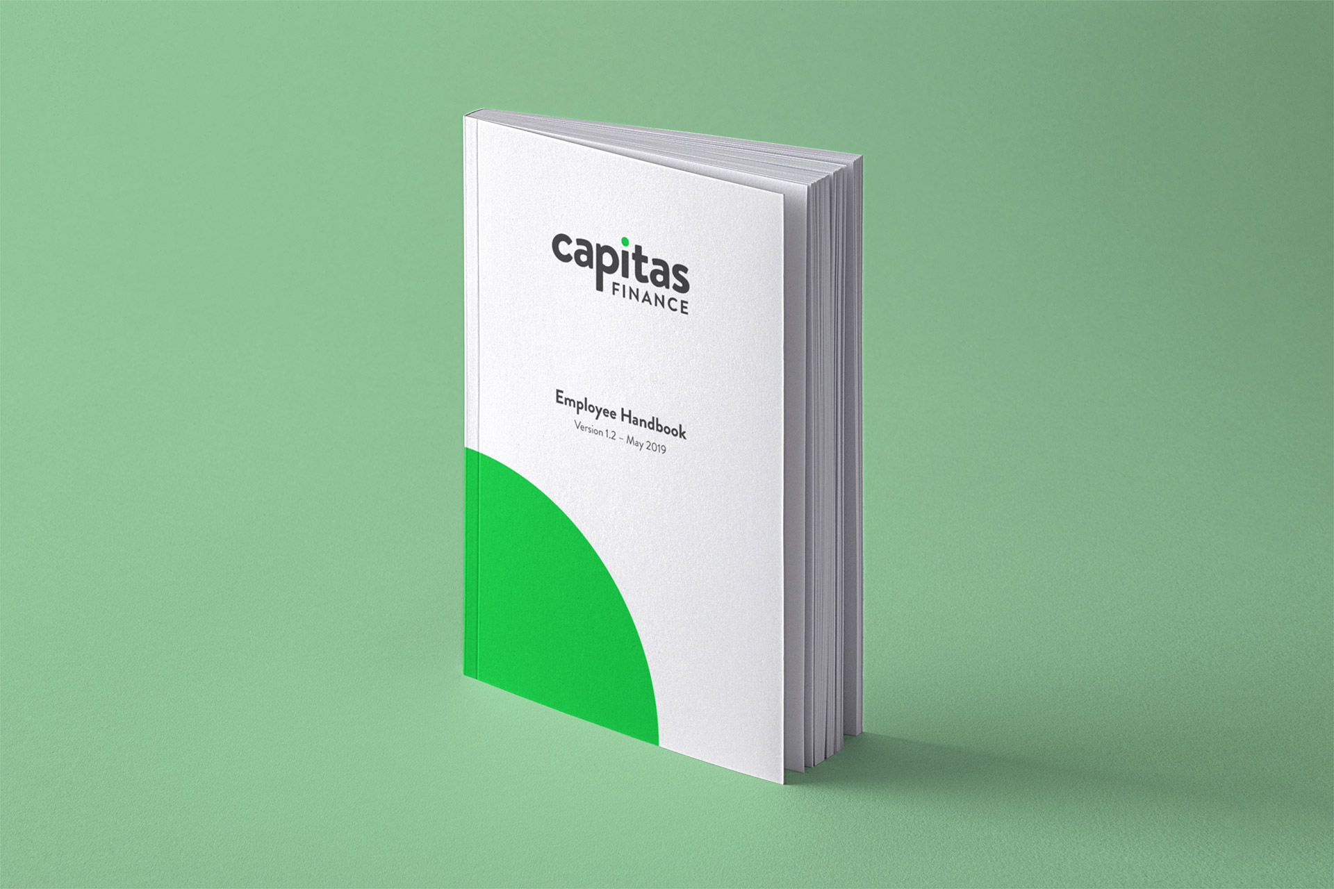 Capitas Finance - Employee Handbook Design